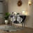 Hand-Painted Two-Door Storage Cabinet