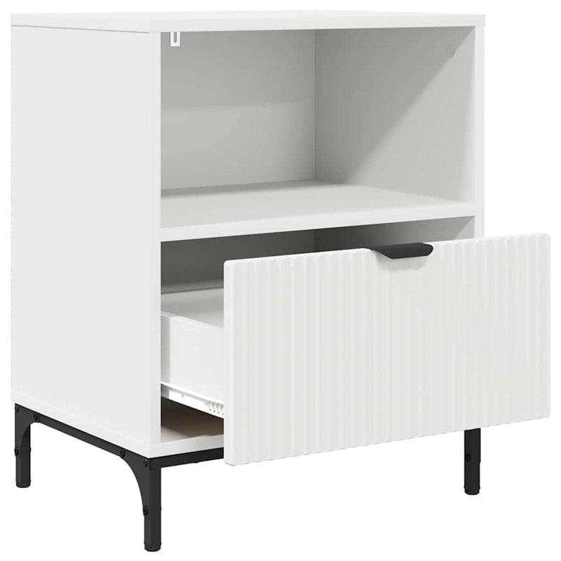 Bedside Table , White
