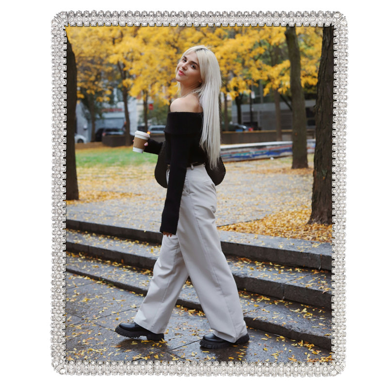 Chelsea Metal Picture Frame, 5" x 7"