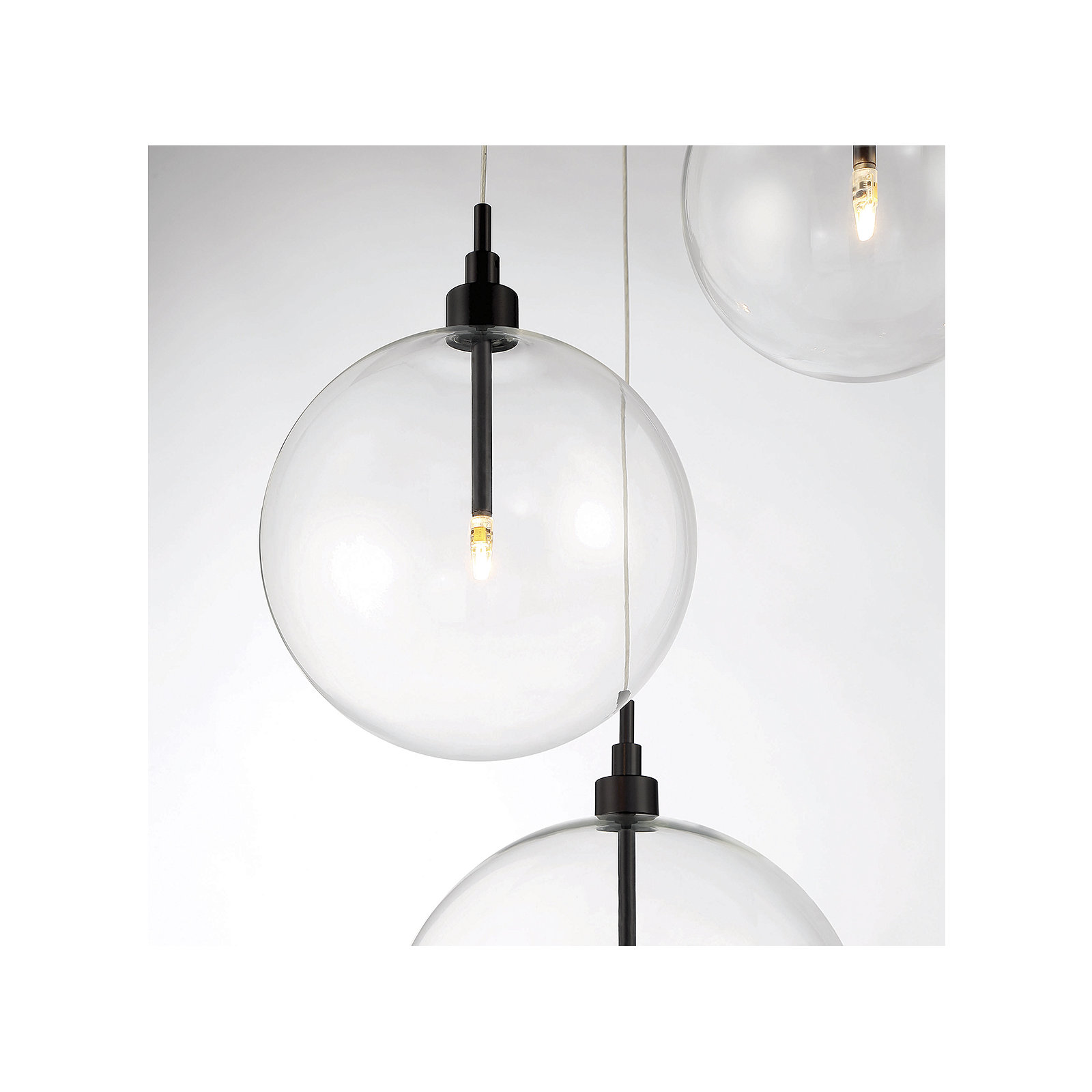 Jensi 5 - Light Dimmable Tiered Chandelier, Oil Rubbed Bronze