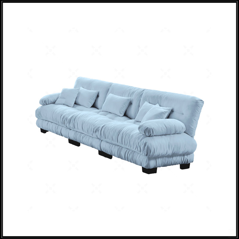 Canapé modulaire 3 places, Bleu