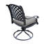 Criddle Swivel Patio Chair with Cushions