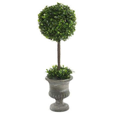 21'' Faux Topiary in Urn