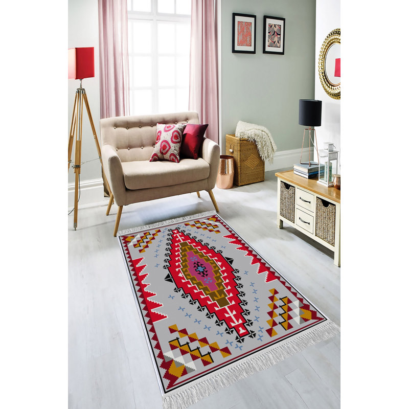 Luxurious Velvet Area Rug, 5.2 x 7.5 ft | 100% Velvet Fabric, 100% Cotton Sole, 0.4 in Pile Height | Antibacterial, Non-Slip, Machine Washable | Elegant 3D Digital Print, Perfect for Living Room & Bedroom Décor