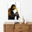 Golden Cello Silhouette Abstract Contemporary-129476533