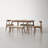 Gallman 6-Piece Rectangular Dining Set with Upholstered Chairs-225630730