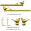 Tringle à rideaux simple ajustable 0,75 po-73484753-73484748