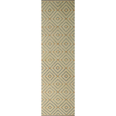 Reta Wool Geometric Indoor Rug