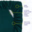 Ensemble de draps luxueux en microfibre douce avec taies d'oreiller en prime-2004344657-2004344674