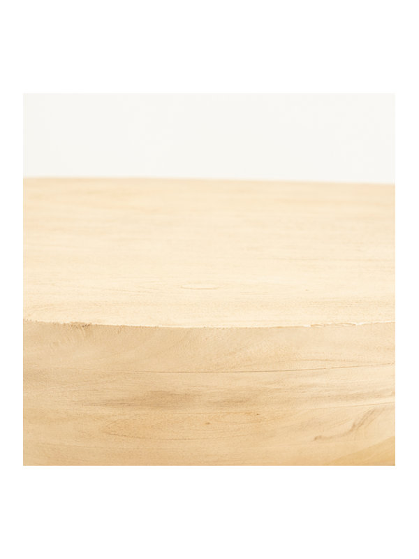 Natural Mango Wood Organic Coffee Table