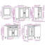 Maribeth 11 Piece Kitchen Cabinet Set-783706910