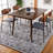 Jacques Hand Woven Viscose/Wool Geometric Rug in Gray-483258921