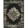 Burnie Oriental Black/Cream Area Rug