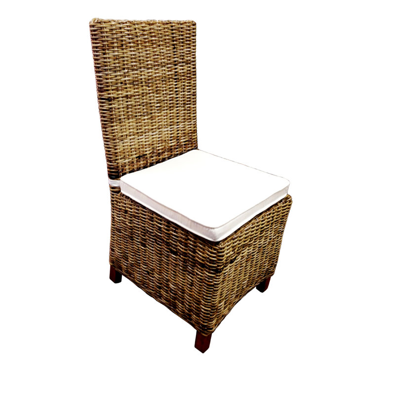 Chaise de patio avec coussin Wurster