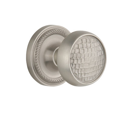 Rope Rosette with Craftsman Door Knob