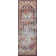 Tapis bleu marine / rouge Mignonette