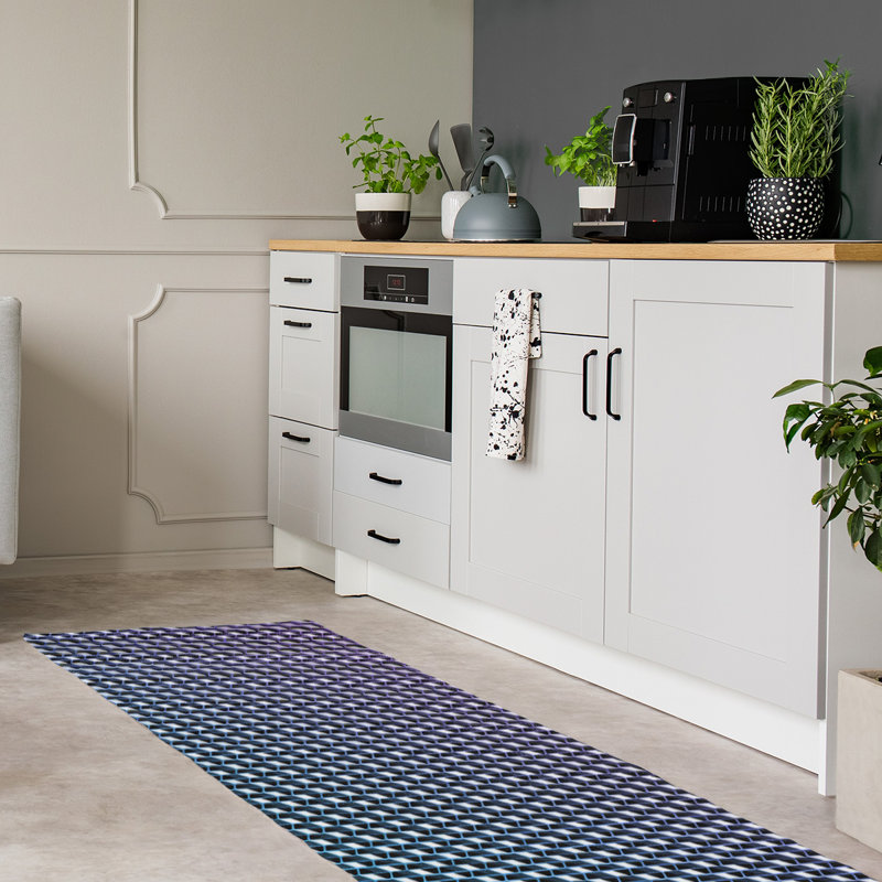 Chenille Geometric Indoor Rug, Runner 2'6" x 8'