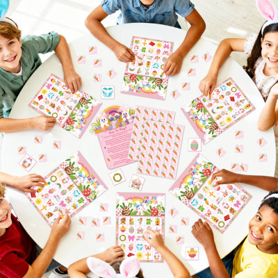 38pcs Easter Bingo Game for Easter Party Decorations