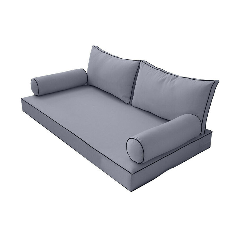 Outdoor 6'' Seat Cushion, Gray