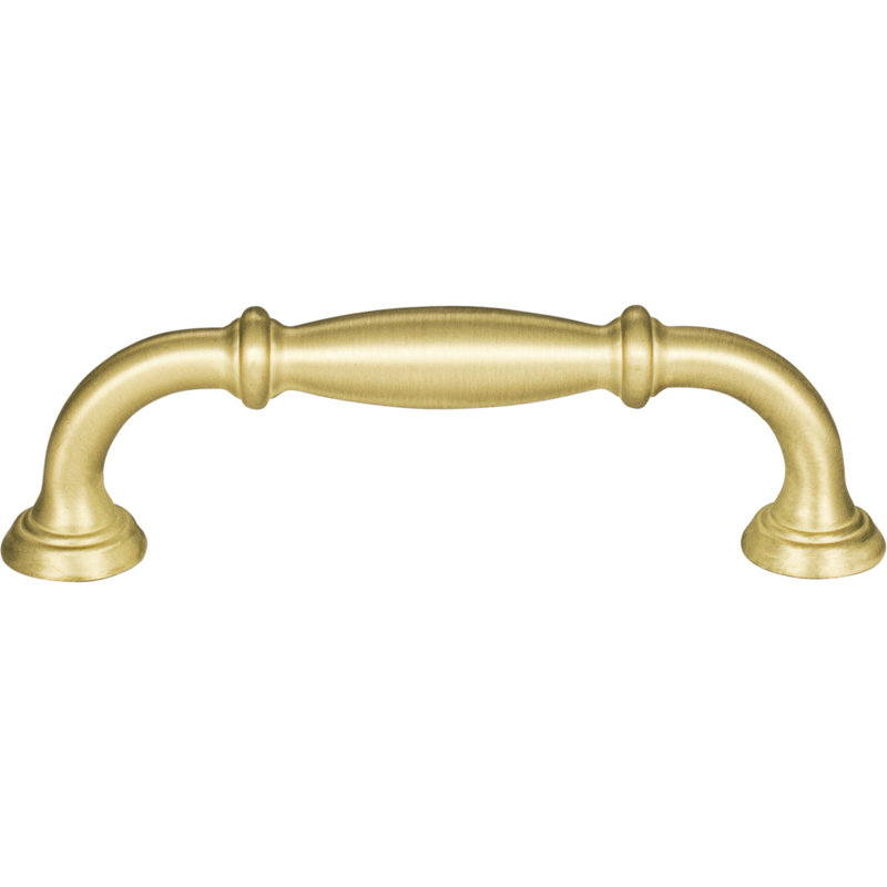 Tiffany Bar Pull, Brushed Gold, 3 3/4"