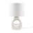 Ceramic Table Lamp White See Below