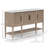 Cement Topped Server With Cane Insets