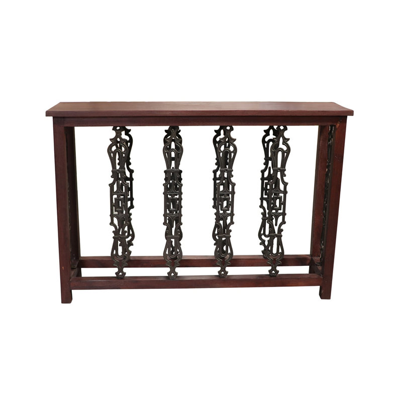 Console en bois massif 60 po