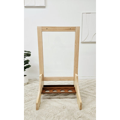 Chevalet en plexiglas pour tout-petits