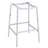 Chrome Backless Stool (Set Of 2)