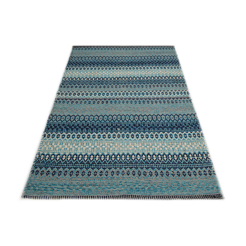 Saffron Southwestern Hand Woven Area Rug, Runner 60 x 200cm