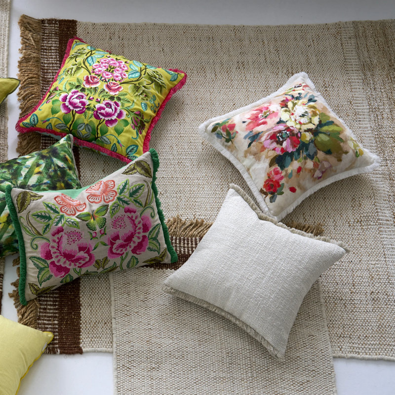Charroux Decorative Pillow, Chalk