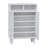 Elgin Modern 2-Door with Open Shelf Shoe Rack Storage Cabinet
