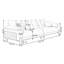 Canapé modulaire blanc en cuir véritable-1746874263
