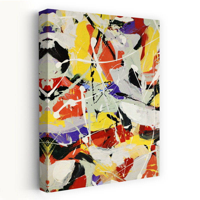 Art contemporain contemporain, H 18 po x l 12 po