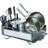 Large Capacity Full Size Rust Resistant Dish Rack With Angled Drain Board And Removable Flatware Caddy, Light Grey