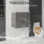 Meuble-lavabo flottant 22 po avec lavabo, porte à fermeture en douceur, lavabo en céramique, contreplaqué-133265719