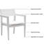 Tabouret d'extérieur 16,7 po Elijahjohn