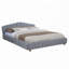 Lit tapissier en velours-2059635101