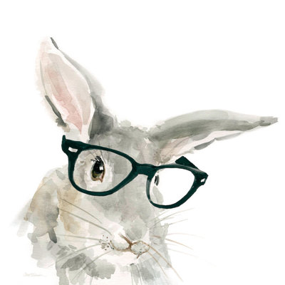 « jolie critter : lapin », reproduction sur toile