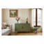 Armoire de rangement en acier vert olive avec tablette réglable, commode d'appoint de 64 cm de haut pour le salon
