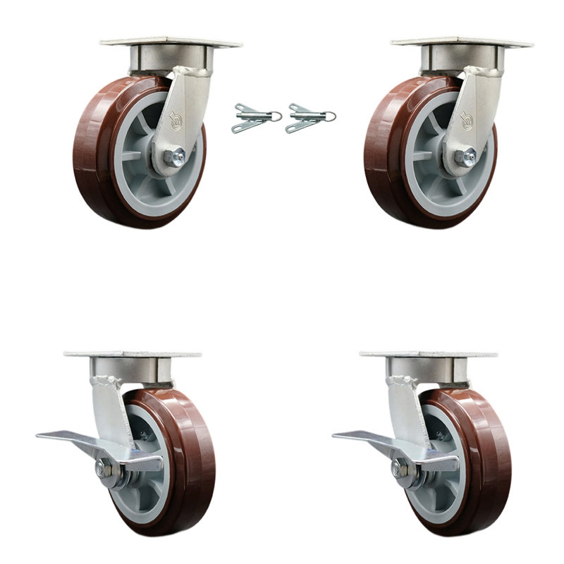Kingpinle Poly on Polyolefin Caster