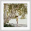 Model By Tree Giclee Print by Forlano Sante