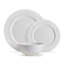 Haven 12-Piece Lightweight Chip-Resistant Bone China Dinnerware Set, Service for 4