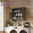 Bathroom Wall Cabinet Over Toilet with Adjustable Shelves, Medicine Cabinet Storage Organizer for Bathroom Kitchen Garage, Hanging Towel Hook, Space Saving-1838770644