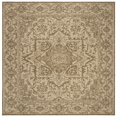Danya Cream/Beige Indoor/Outdoor Area Rug