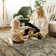 Fillender Washable Soft Vintage Rug Fashion Floral Rug For Living Room Dorm Decor