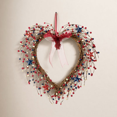 16" Independence Day Wreath