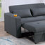 Canapé-lit de style contemporain gris anthracite-1153721384