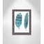 «Feathers in Turquoise II», art encadré-47566107-47566111