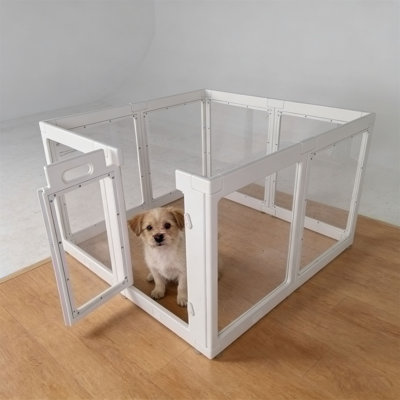 Clear Acrylic Dog Playpen Panels